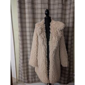 Wild Fable Faux Sheep Fur Jacket Size Small